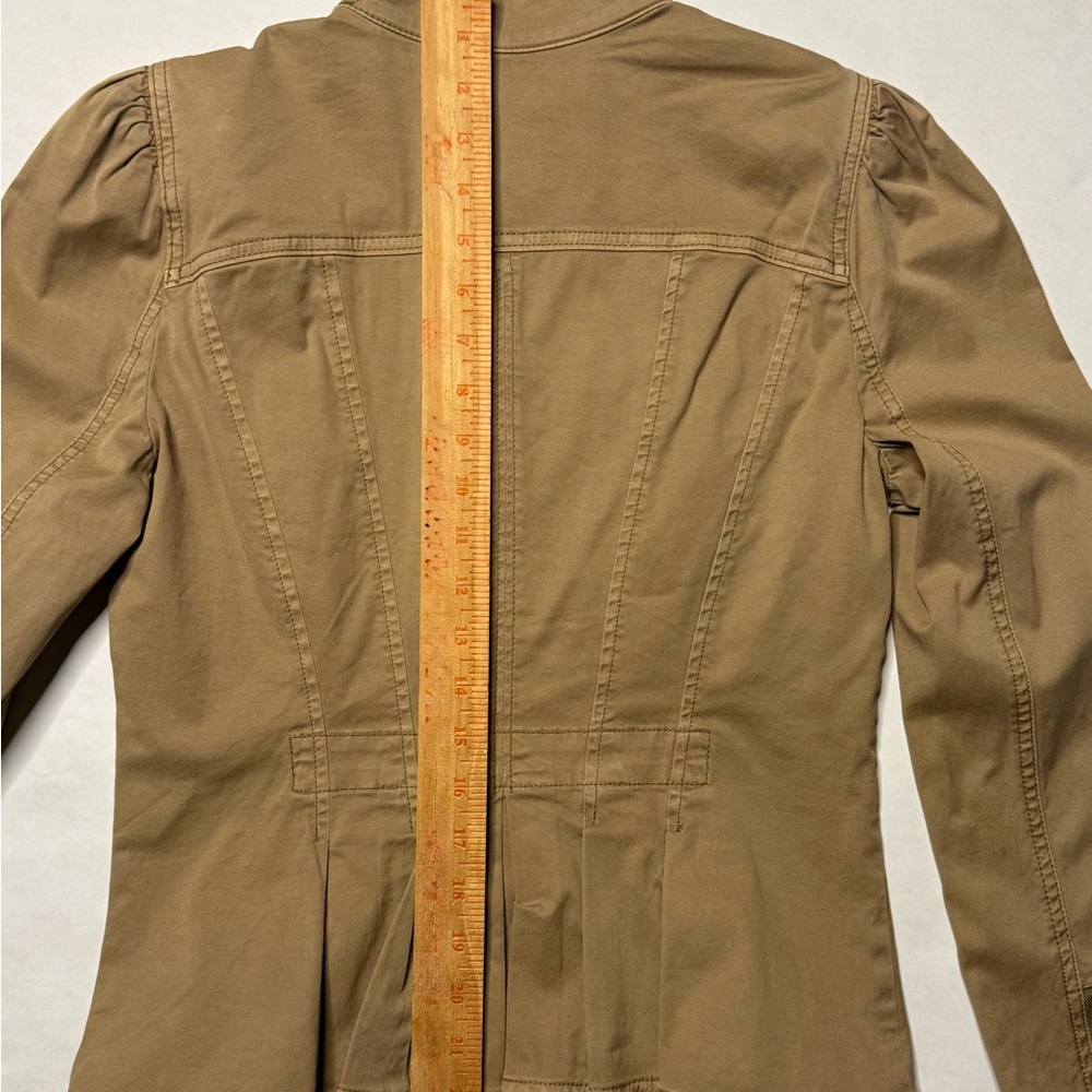 White House Black Market Utility Jacket in Brown - Picture 4 of 6